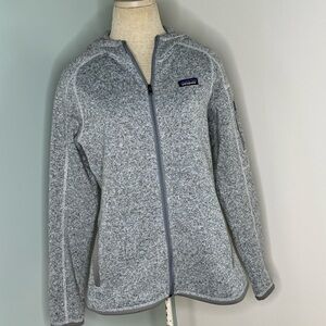 Women’s size medium zip front Patagonia hoodie better sweater.